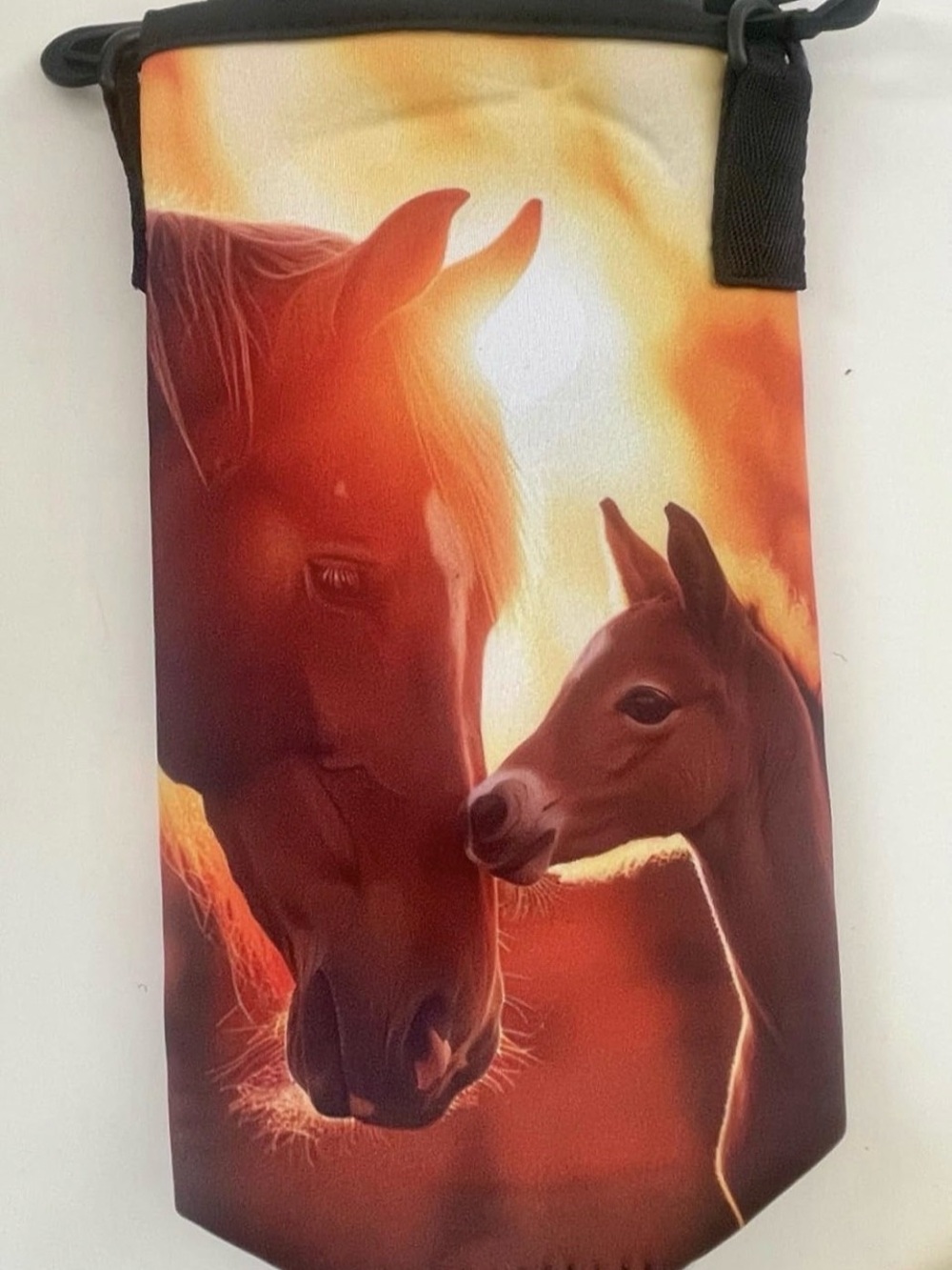 Sunset Horses Print Backpack/Bookbag with Lunch Box, Pencil Case, & Water Bottle - Picture 11 of 12